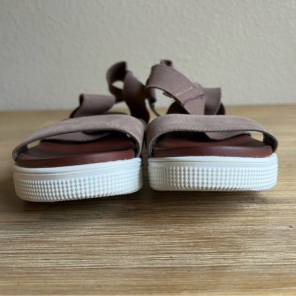 MIA Gizela Wide-Strap Sandals Women’s 8.5 Brown Platform Modern Comfort Shoe - Picture 8 of 11